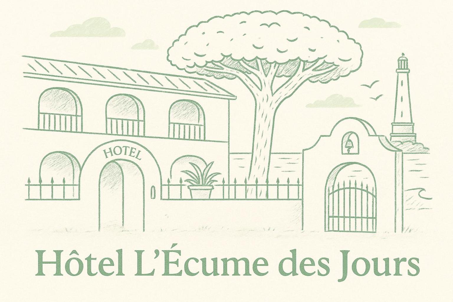 L'Ecume Des Jours Hotel ซูลัก-โซร์-แมร์ ภายนอก รูปภาพ